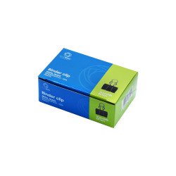 Binderkapocs 25mm, 12 db/doboz, Bluering® Kapocs és adagoló Bluering