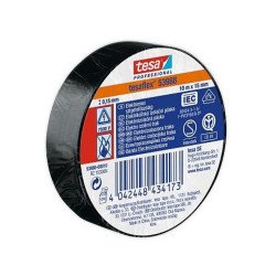 Szigetelőszalag 15mmX10m Tesa fekete Szigetelőszalag Tesa