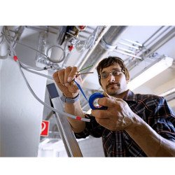 Szigetelőszalag 19mmX20m Tesa kék Szigetelőszalag Tesa