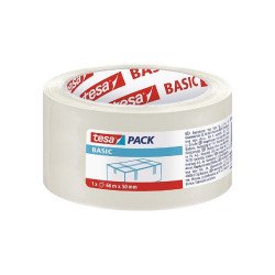 Ragasztószalag 50mmx66m átlátszó Basic Tesa Ragasztószalag Tesa