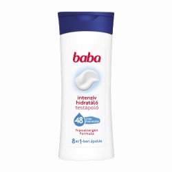 Testápoló 400 ml Baba Intensive Sampon, tusfürdő, testápoló, hintőpor Baba