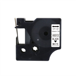 Feliratozógép szalag kompatibilis Dymo D1 S0720530/45013 12mmx7m ECO fekete/fehér Nyomtató és feliratozó gép, kellékek Eco