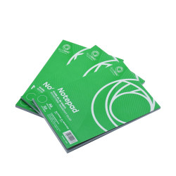 Jegyzettömb ragasztott, A6, 50lap, Bluering® sima Jegyzettömb Bluering