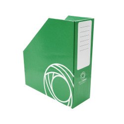 Iratpapucs 9cm, karton, fóliázott Bluering® zöld Iratpapucs Bluering