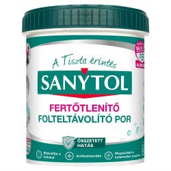 Fertőtlenítő mosószeradalék por 450 g Sanytol Fertőtlenítő tisztítószer és adalék Sanytol