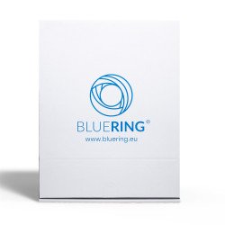 Genotherm lefűzhető, A4, 50 micron fényes víztiszta Bluering® 25 db/csomag, 4 csomag/karton kínáló Lefűzhető genotherm Bluering