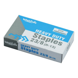 Tűzőkapocs 23/8 tűzési kapacitás 50lap Kapocs és adagoló Memoris