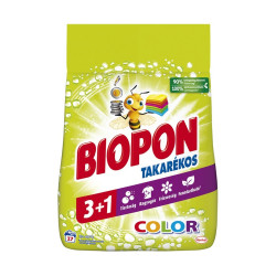 Mosópor 1,02 kg (17 mosás) színes ruhákhoz Biopon Takarékos Color Mosóporok Biopon