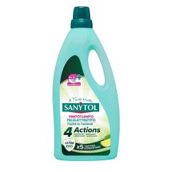 Felületfertőtlenítő 1 liter Sanytol_4Actions lime Fertőtlenítő tisztítószer és adalék Sanytol