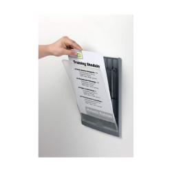 Irányítótábla, 210x297mm, Durable szürke Vizuál, irányító tábla Durable