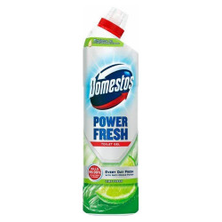 Wc tisztító gél 700 ml Domestos Power Fresh Lime Toalett tisztító, WC illatosító Domestos