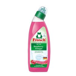 WC tisztító gél 750 ml Frosch Málnaecettel Toalett tisztító, WC illatosító Frosch