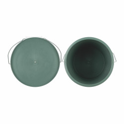 Vödör 10 literes műanyag fedél nélkül fém füllel újrahasznosított Vödrök, lapátok Egyéb