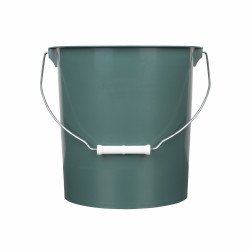 Vödör 10 literes műanyag fedél nélkül fém füllel újrahasznosított Vödrök, lapátok Egyéb