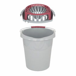 Felmosó vödör 13 literes ovális csavaró kosárral és bevezetővel Multi MOP Vödrök, lapátok Il-pe