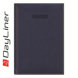 Határidőnapló Sherwood A5 napi, krémszínű lapokkal kék Dayliner 2026. Határidőnapló Dayliner