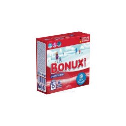 Mosópor 390 g (6 mosás) fehér ruhákhoz Bonux Ice Fresh Mosóporok Bonux