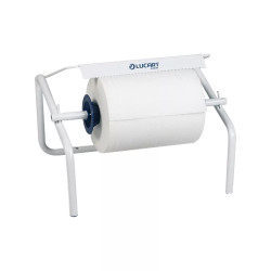 Adagoló állvány fali/asztali ipari törlőhöz fémvázas Lucart Vall/table fehér_892002 Adagolók, tárolók, készülékek Lucart