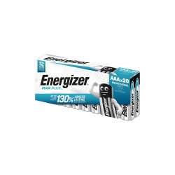 Elem AAA mikro LR03 Max Plus 20 db/csomag, Energizer Elem, akkumulátor, töltő Energizer