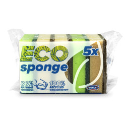Mosogatószivacs 5 db/csomag Bonus B033 Szivacsok, kendők, súrolók Bonus
