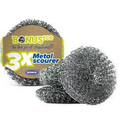 Fém dörzsi 3 db/csomag Bonus B071 fémsúroló Konyhai kiegészítő Bonus