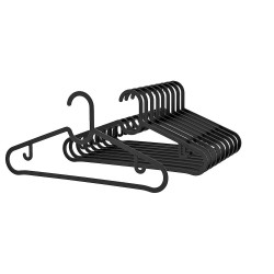 Vállfa műanyag 10 db/csomag York_067090 Háztartási eszközök York