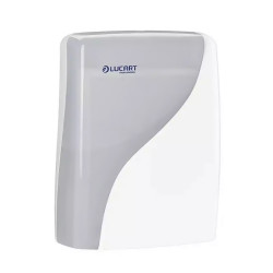Adagoló hajtogatott kéztörlőhöz műanyag fehér Identity Lucart _892984A Adagolók, tárolók, készülékek Lucart