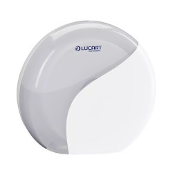 Adagoló toalettpapírhoz műanyag fehér Mini Jumbo Identity Lucart_892322A Adagolók, tárolók, készülékek Lucart