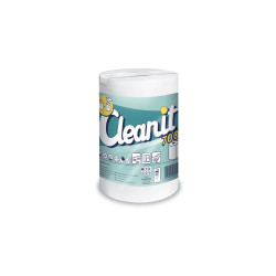 Háztartási papírtörlő kéztörlő 2 rétegű 476 lapos 6 tekercs/karton Cleanit 700 Lucart_821724 Papírtörlők Lucart