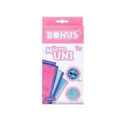 Törlőkendő mikroszálas Micro Uni 1 db/csomag Bonus_B453 Szivacsok, kendők, súrolók Bonus