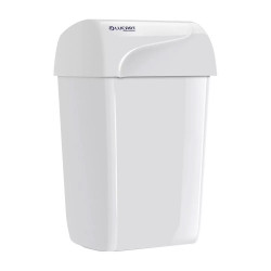Hulladékgyűjtő műanyag 43 literes fehér Identity Waste Bin Lucart_892357 Papírkosár, szemetes Lucart