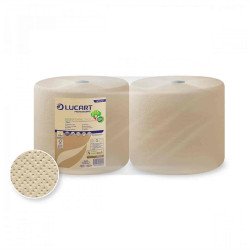 Ipari törlő 3 rétegű tekercses havanna barna 2 tekercs/karton EcoNatural 3800 Lucart_851217 Papírtörlők Lucart