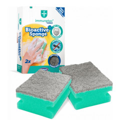 Mosogatószivacs 2 db/csomag antibakteriális cellulóz Bonus Immunetec_B693 Szivacsok, kendők, súrolók Bonus