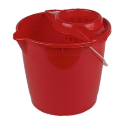 Felmosó vödör 10 literes kerek csavaró kosárral Spring Vödrök, lapátok Egyéb