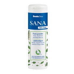 Lábhintőpor 100 g talkum mentes SANA Sampon, tusfürdő, testápoló, hintőpor Egyéb