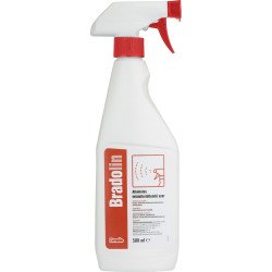 Fertőtlenítő hatású tisztítószer alkoholos szórófejes 500 ml Bradolin Fertőtlenítő tisztítószer és adalék Bradochem
