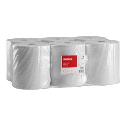 Kéztörlő 2 rétegű belsőmagos tekercses átmérő: 20 cm 600 lap/150 m/tekercs 6 tekercs/csomag S Katrin_97531 fehér Papírtörlők Katrin