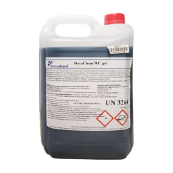 WC tisztító gél 5 liter Hexaclean Toalett tisztító, WC illatosító Chemico