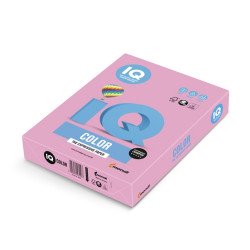 Másolópapír, színes, A4, 80g. IQ PI25 500ív/csomag, pasztell pink Másolópapír színes IQ