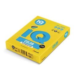Másolópapír, színes, A4, 80g. IQ IG50 500ív/csomag, intenzív mustár sárga Másolópapír színes IQ
