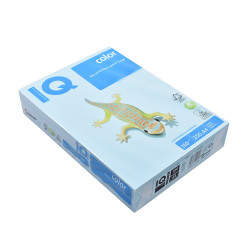 Másolópapír, színes, A4, 160g. IQ Color MB30 250ív/csomag, pasztel középkék Másolópapír színes IQ