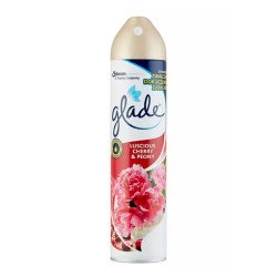 Légfrissítő aerosol 300 ml Glade® Zamatos Cseresznye és Bazsarózsa Légfrissítő Glade