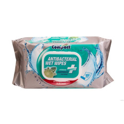 Nedves törlőkendő antibakteriális 100 lap/csom Ultra Compact Nedves törlőkendők Egyéb