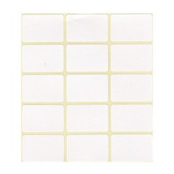 Etikett címke, 20x30mm, 4 lap, 15 címke/lap Etikett - címke Egyéb