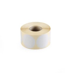 Etikett címke, 40mm, körcímke tekercses 1000 db/tekercs fehér Etikett - címke Egyéb