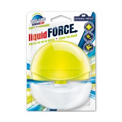 WC illatosító gél 55 ml + kosár Liquid Force Citrom Toalett tisztító, WC illatosító General fresh