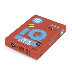 Másolópapír, színes, A4, 80g. IQ CO44 500ív/csomag, intenzív korall piros Másolópapír színes IQ