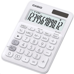 Számológép asztali 12 digit nagy kijelző Casio MS 20 UC fehér Számológép Casio