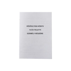 Védőoltási könyv 14 év feletti személy részére 8 lapos füzet C.3337-11 Egészségügy Egyéb