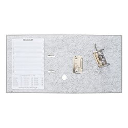 Iratrendező A4, 7,5cm,lapraszerelt, Bluering® Smart szürke Iratrendező Bluering